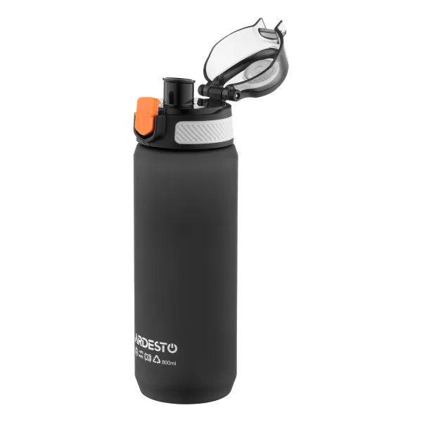 Пляшечка для води Ardesto 800 мл чорна Matte (AR2281ML) - Фото 4