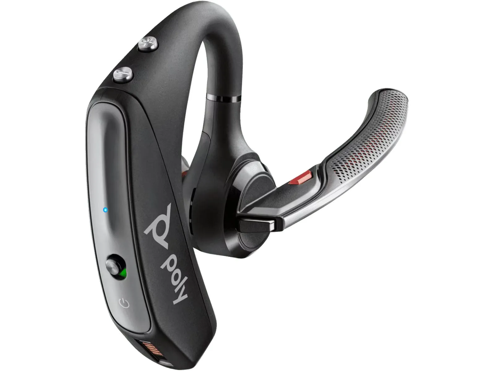Гарнітура комп'ютерна стерео In-ear Voyager 5200 UC з адаптером BT600, USB-A, Bluetooth, чорна Poly (7K2E1AA) - Фото 2