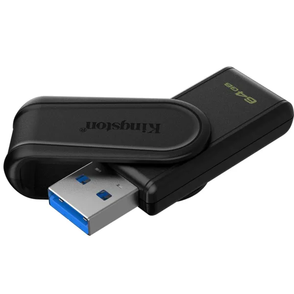 Накопичувач USB 3.2 Type-A 64GB Gen1 DT Exodia S Kingston (DTXS/64GB) - Фото 1