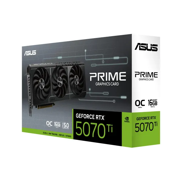 Відеокарта GeForce RTX 5070 TI 16GB GDDR7 OC PRIME-RTX5070TI-O16G ASUS (90YV0MF0-M0NA00) - Фото 12