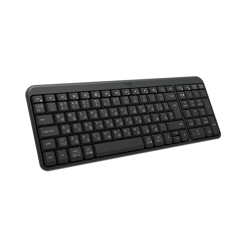 Клавіатура бездротова K250 UA, графітова Logitech (920-013822) Клавіатура бездротова K250 UA, графітова Logitech (920-013822)