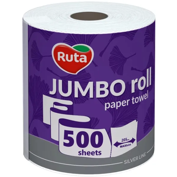 Полотенца бумажные JUMBO 1 рул, 2 слоя Ruta (58770478)