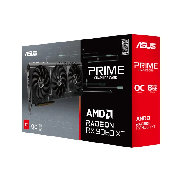 Видеокарта Radeon RX 9060 XT 8GB GDDR6 OC PRIME-RX9060XT-O8G ASUS (90YV0MI0-M0NA00) - Фото 9