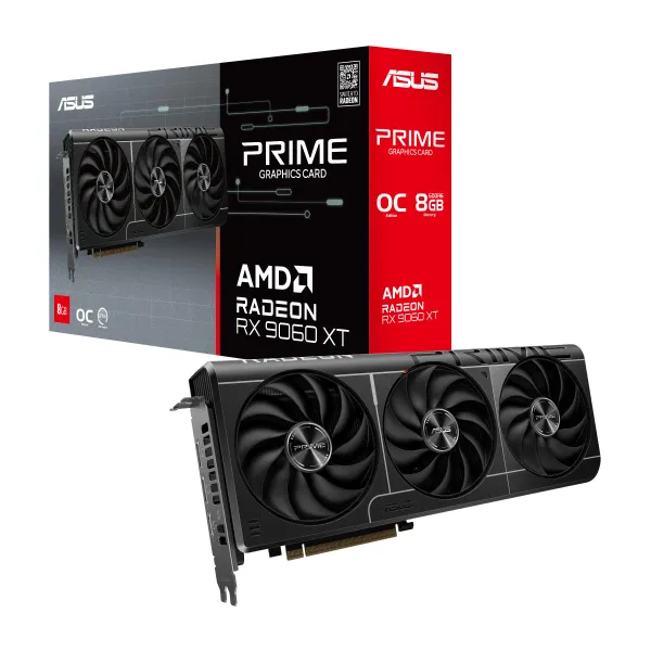 Видеокарта Radeon RX 9060 XT 8GB GDDR6 OC PRIME-RX9060XT-O8G ASUS (90YV0MI0-M0NA00) - Фото 10