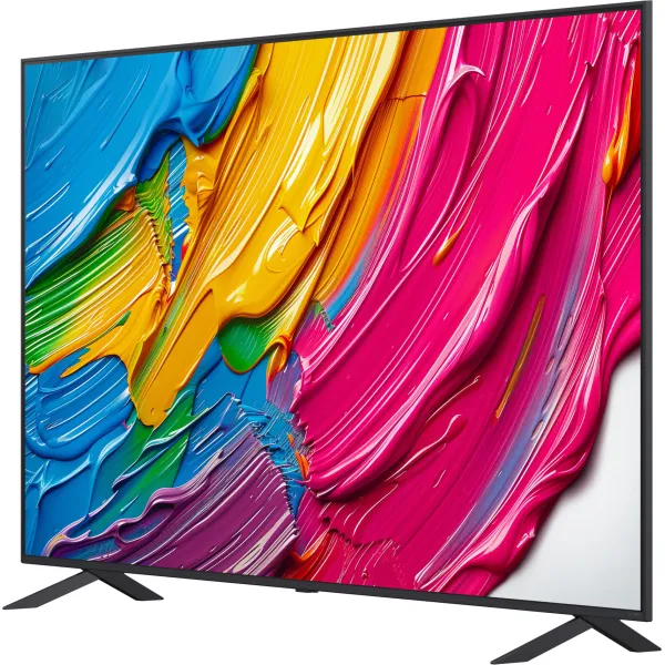 Телевізор 75" QNED  4K 60Hz Smart WebOS чорний LG (75QNED80A6A) - Фото 4