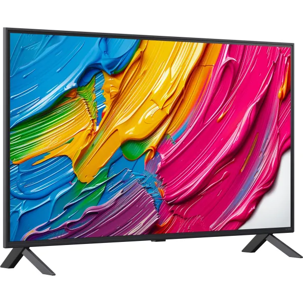 Телевізор 43" QNED  4K 60Hz Smart WebOS чорний LG (43QNED80A6A) - Фото 3