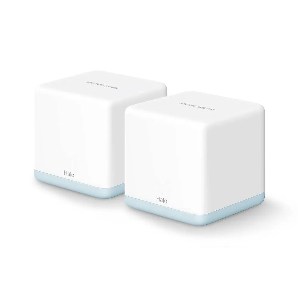 Система WiFi-Mesh Halo H30 AC1200, 2xFE LAN/WAN, 2мод MERCUSYS (HALO-H30-2-PACK) Система WiFi-Mesh Halo H30 AC1200, 2xFE LAN/WAN, 2мод MERCUSYS (HALO-H30-2-PACK)