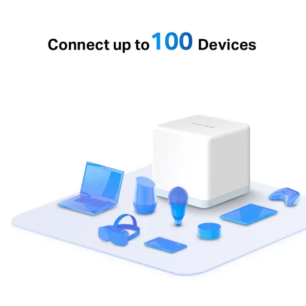 Система WiFi-Mesh Halo H30 AC1200, 2xFE LAN/WAN, 2мод MERCUSYS (HALO-H30-2-PACK) - Фото 5