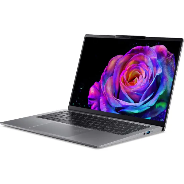 Ноутбук Swift Go 14 SFG14-64 14" WUXGA OLED, AMD R7-350, 32GB, F1TB, UMA, Win11, сріблястий Acer (NX.JDAEU.001) - Фото 11