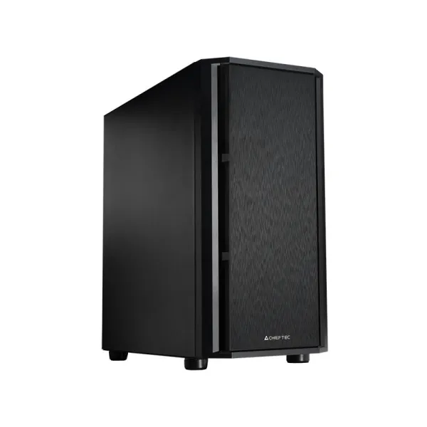 Корпус Pro Mini, без БЖ, 1xUSB3.0, 1xUSB2.0, 1xUSB Type-C, 1x120мм, Sound insulated panels, VGA 330мм, LCS ready, mATX, чорний CHIEFTEC (AZ-01B-OP) - Фото 6