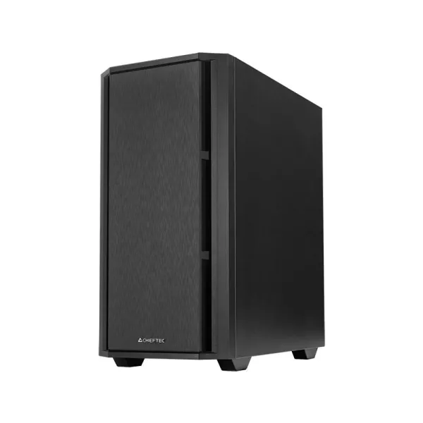 Корпус Pro Mini, без БЖ, 1xUSB3.0, 1xUSB2.0, 1xUSB Type-C, 1x120мм, Sound insulated panels, VGA 330мм, LCS ready, mATX, чорний CHIEFTEC (AZ-01B-OP) - Фото 2