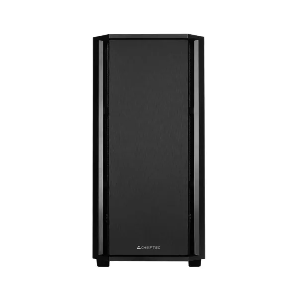Корпус Pro Mini, без БЖ, 1xUSB3.0, 1xUSB2.0, 1xUSB Type-C, 1x120мм, Sound insulated panels, VGA 330мм, LCS ready, mATX, чорний CHIEFTEC (AZ-01B-OP) - Фото 8