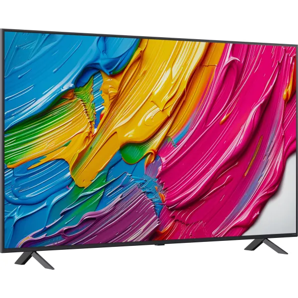 Телевизор 65" QNED  4K 60Hz Smart WebOS черный LG (65QNED80A6A) - Фото 1
