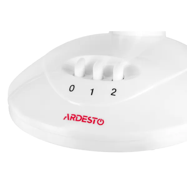 Вентилятор  настольный, 23см, 30Вт, белый ARDESTO (FT-23A) - Фото 9