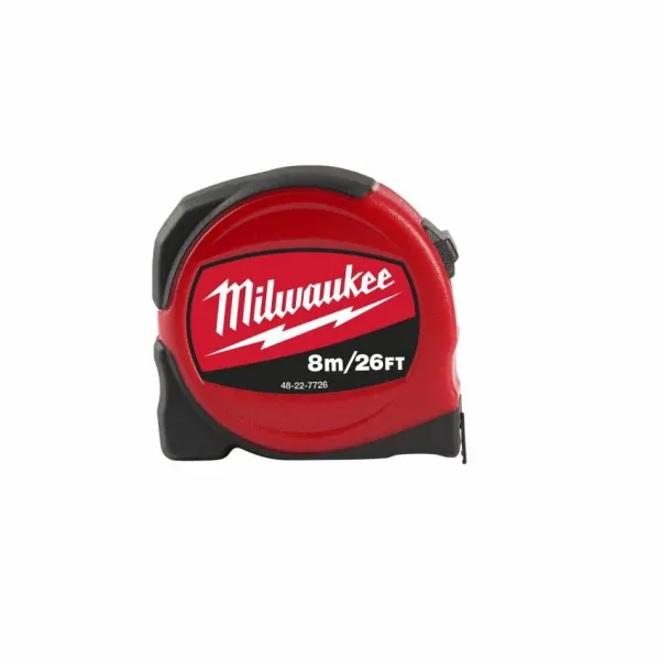 Рулетка Slimline S8-26/25, 8мх25мм Milwaukee (48227726) - Фото 1