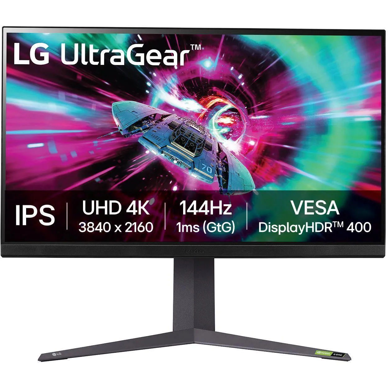 Монітор 31.5" 32GR93U-B 2xHDMI, DP, USB, Audio, IPS, 3840x2160, 144Hz LG (32GR93U-B) Монітор 31.5" 32GR93U-B 2xHDMI, DP, USB, Audio, IPS, 3840x2160, 144Hz LG (32GR93U-B)