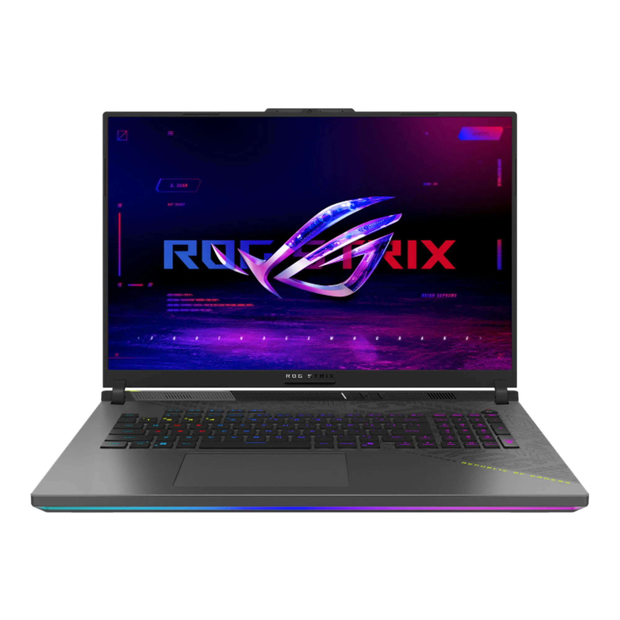 Ноутбук ROG Strix 18 G814PP-S9022 18" WQXGA IPS, AMD R9-8940HX, 32GB, F1TB, NVD5070-8, NoOS, серый ASUS (90NR0KY8-M000T0) Ноутбук ROG Strix 18 G814PP-S9022 18" WQXGA IPS, AMD R9-8940HX, 32GB, F1TB, NVD5070-8, NoOS, серый ASUS (90NR0KY8-M000T0)