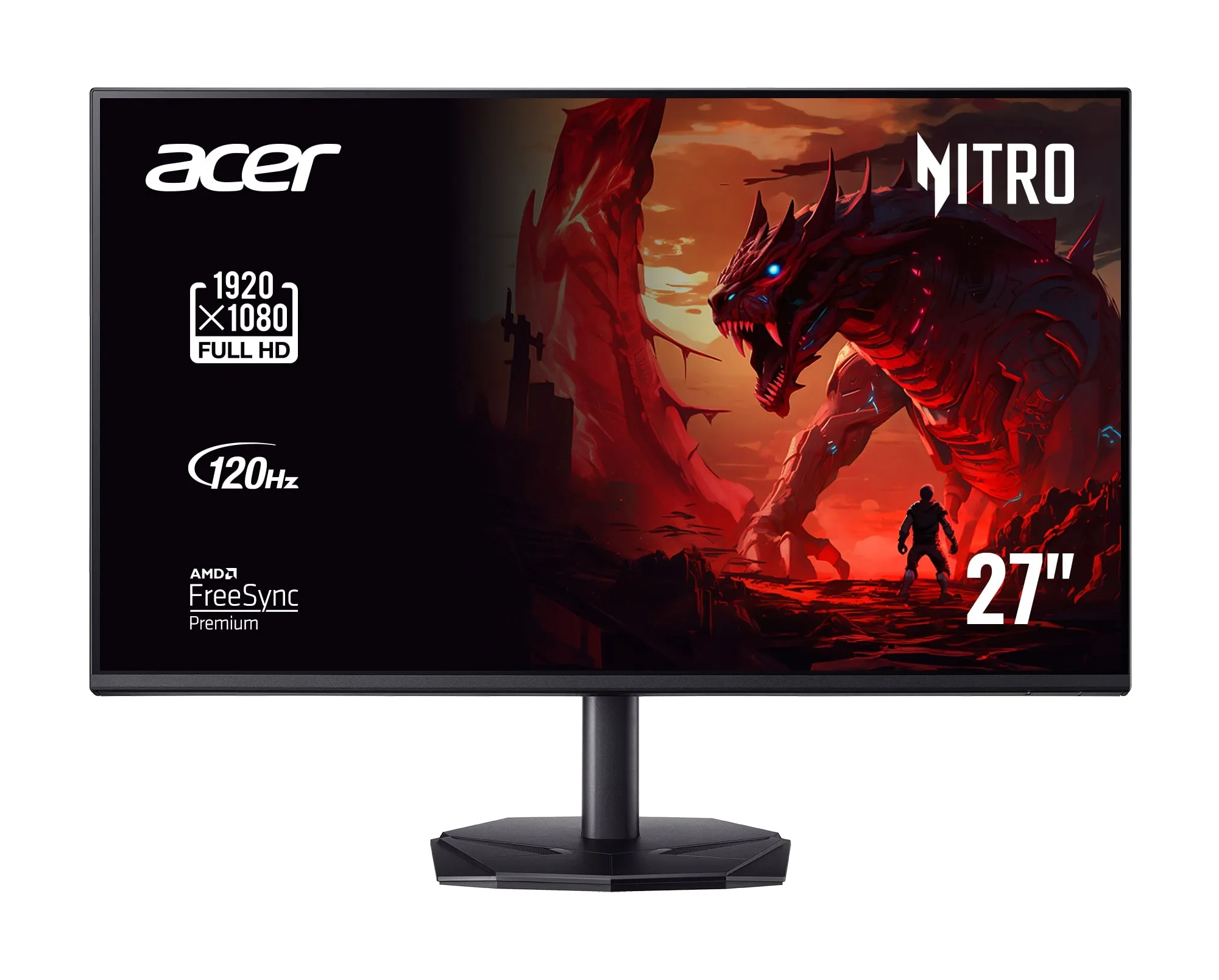 Монітор 27" KG271Gbmipx D-Sub, HDMI, DP, MM, IPS, 120Hz, 1ms Acer (UM.HX1EE.G08) - Фото 1