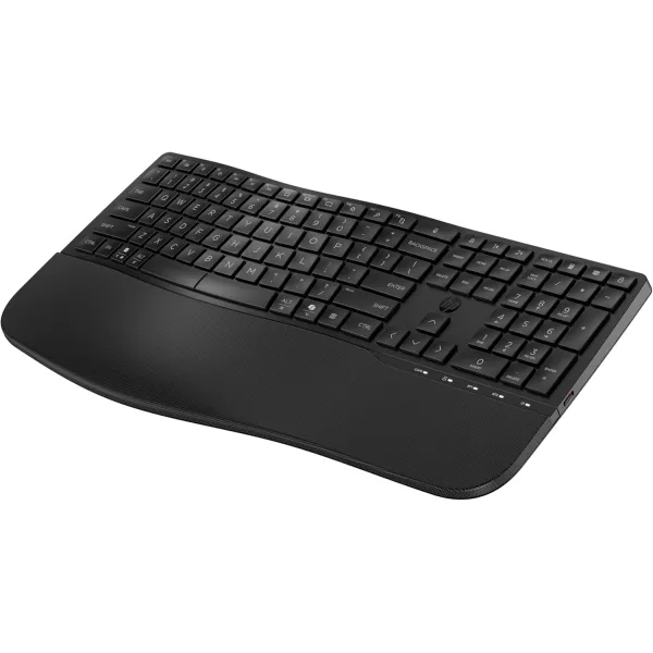 Клавиатура беспроводная BT мембранная 680 Comfort Dual-Mode, EN/UK, чёрная HP (8T6L8AA) - Фото 6