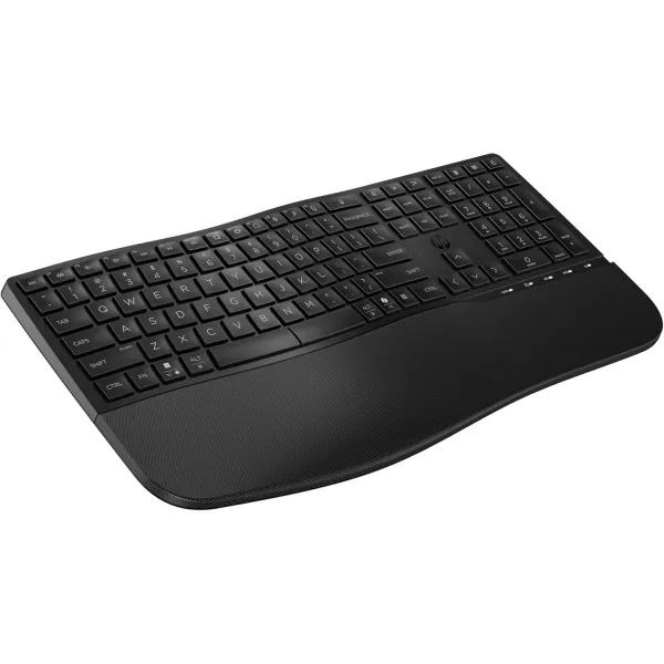 Клавиатура беспроводная BT мембранная 680 Comfort Dual-Mode, EN/UK, чёрная HP (8T6L8AA) - Фото 7