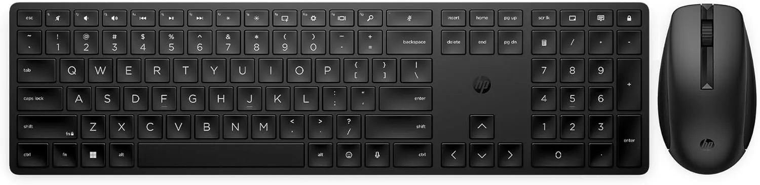 Комплект клавіатура та миша бездротовий 650, EN/UK, чорний HP (4R013AA) Комплект клавіатура та миша бездротовий 650, EN/UK, чорний HP (4R013AA)
