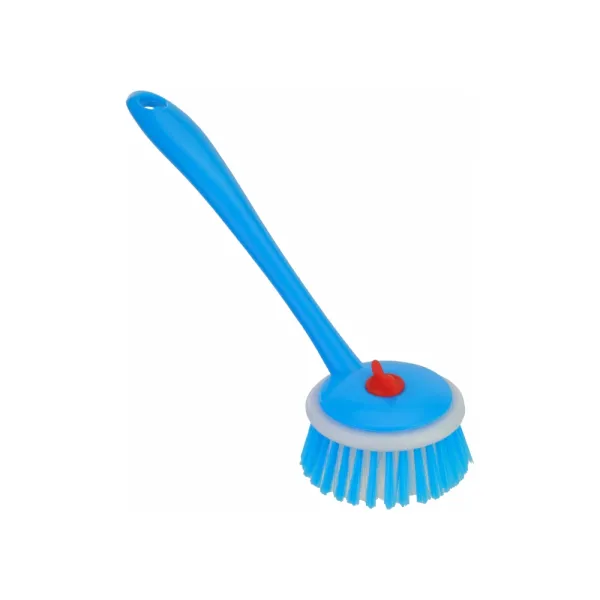 Щетка для мытья посуды синяя Economix Cleaning (E72721) - Фото 10