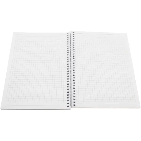 Блокнот Pattern 31 А5, пластикова обкладинка, спіраль, 80 арк, клітинка Optima (O20832-31) - Фото 1