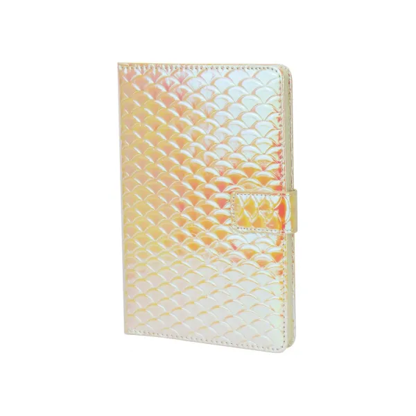 Блокнот PU на магните, А5, 80 л, блок - крем, бумага, линия Maxi (MX26239) - Фото 1