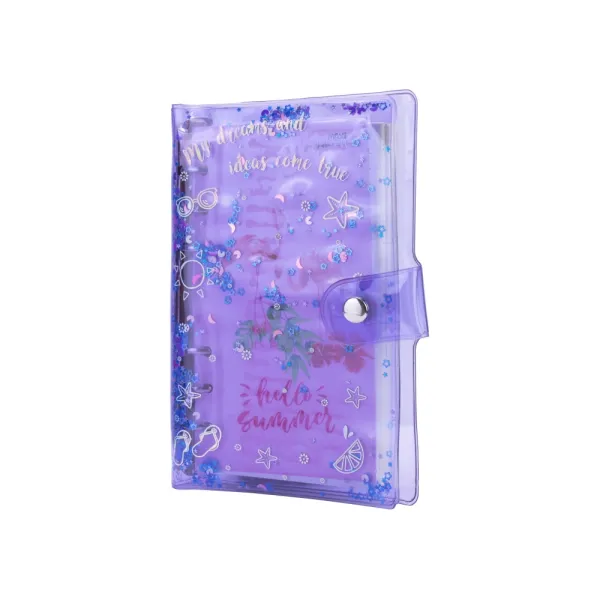 Блокнот на кнопке, 19х12,5 см, 130 л., блок – крем. бумага, линия Maxi (MX26291) - Фото 3