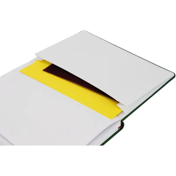 Записная книга BANANA, А6, твердый переплет текстиль, резинка, кремовый блок линия Optima (O27192-01) - Фото 2