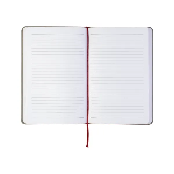 Записная книга Vivella, А5, мягкая обложка, резинка, белый блок линия, оранжевый Optima (O27104-06) - Фото 1