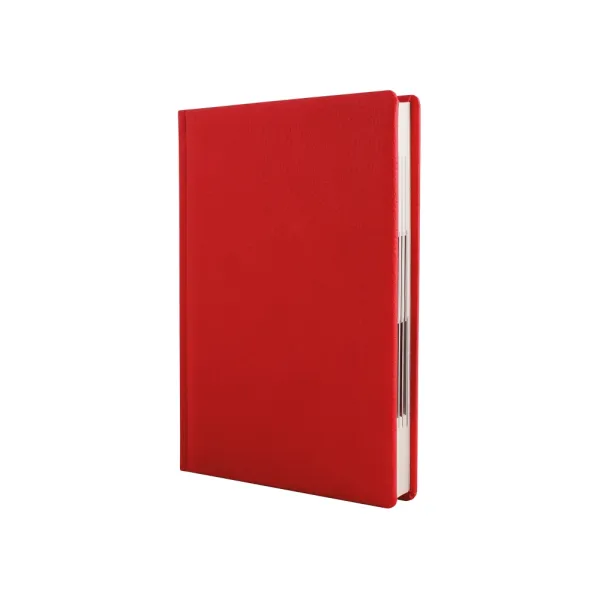 Щоденник недатований А5, Cabinet Armonia, червоний Optima (O25427-03) - Фото 2