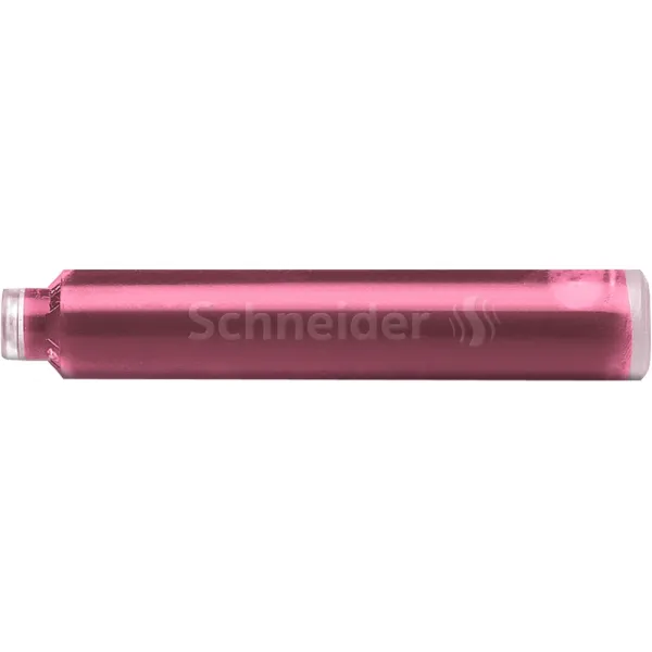 Патроны чернильные к перьевой ручке 6 шт в коробке, роза Schneider (S166129) - Фото 1