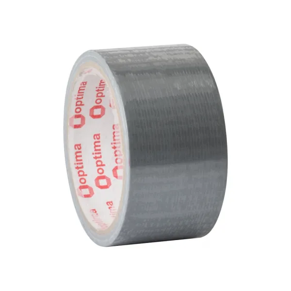 Стрічка клейка армована Duct tape 48 мм х 10 м Optima (O45355) - Фото 1