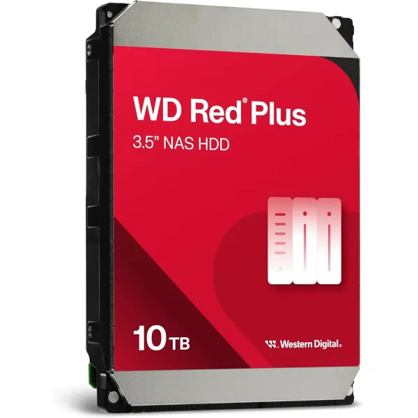 Жорсткий диск 10TB 3.5" 7200 512MB SATA Red Plus NAS WD (WD100EFGX) - Фото 2