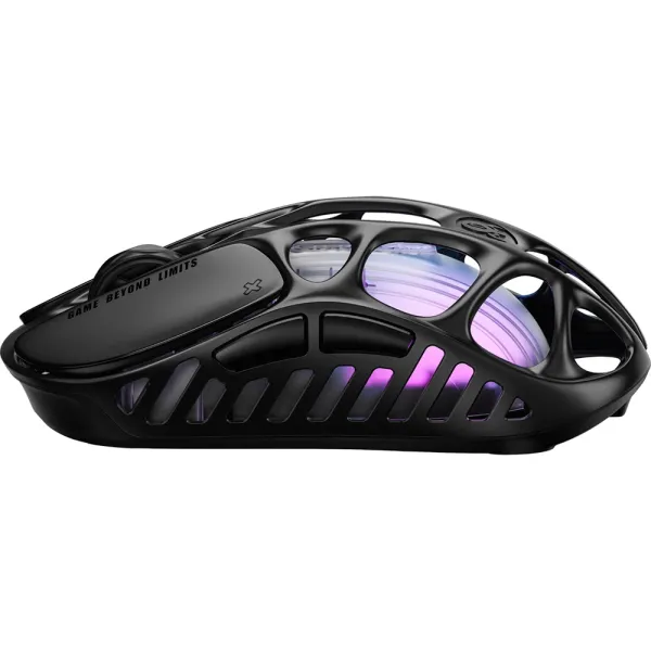 Мышь BT/WL/USB-A, RGB, Mercury X, чёрная GravaStar (GSX_BLK) - Фото 2