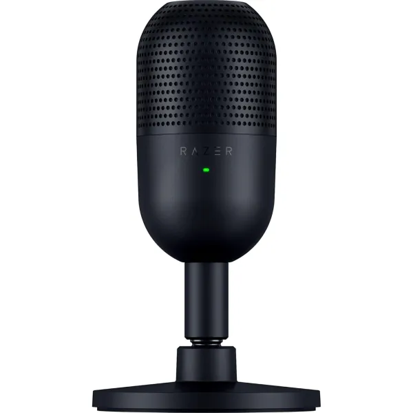 Микрофон USB-A геймерский Seiren V3 Mini, Omni, чёрный Razer (RZ19-05050100-R3M1)