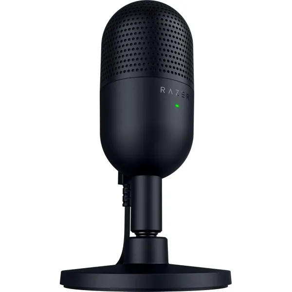 Микрофон USB-A геймерский Seiren V3 Mini, Omni, чёрный Razer (RZ19-05050100-R3M1) - Фото 1
