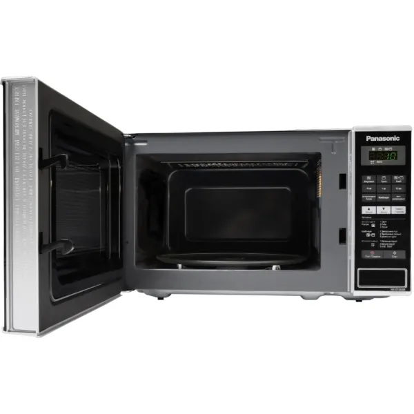 Микроволновая печь, 20л, 800Вт, нерж Panasonic (NN-GT264MZUE) - Фото 1