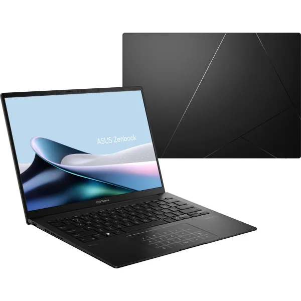 Ноутбук Zenbook 14 UM3406KA-QD025 14" WUXGA OLED, AMD AI 5 340, 16GB, F512GB, UMA, NoOS черный ASUS (90NB14U1-M00120) - Фото 1
