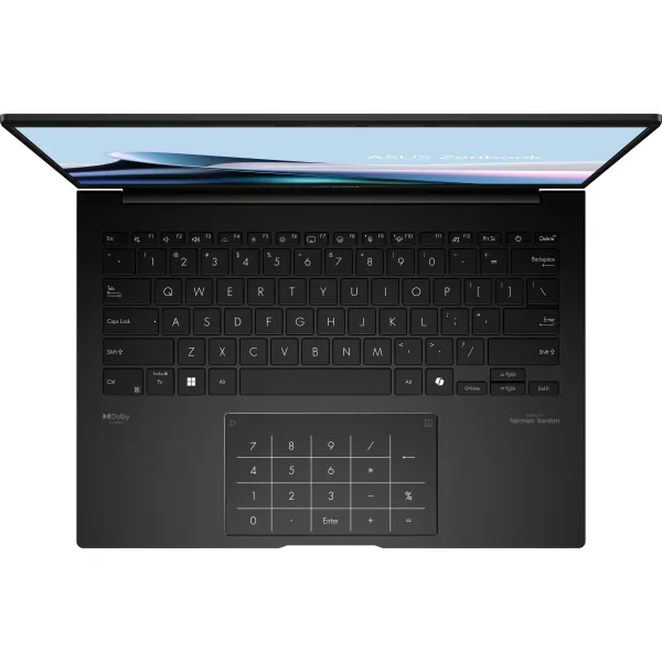 Ноутбук Zenbook 14 UM3406KA-QD025 14" WUXGA OLED, AMD AI 5 340, 16GB, F512GB, UMA, NoOS черный ASUS (90NB14U1-M00120) - Фото 6