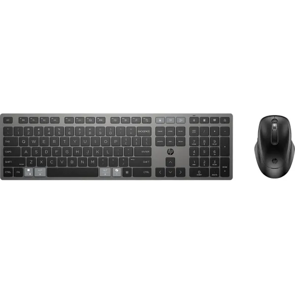 Комплект клавіатура та миша бездротовий BT 720 Multi-Device Rechargeable, EN/UK, чорний HP (9T5A9AA) - Фото 12