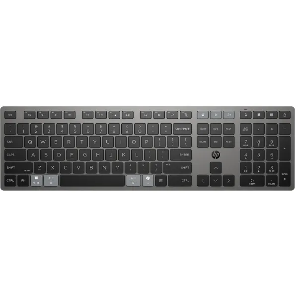 Комплект клавіатура та миша бездротовий BT 720 Multi-Device Rechargeable, EN/UK, чорний HP (9T5A9AA) - Фото 1