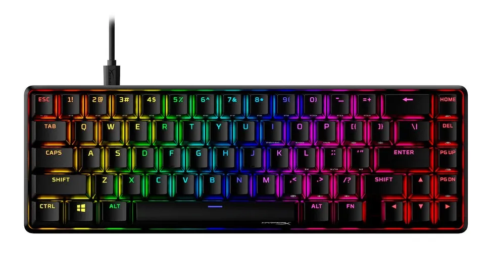 Клавиатура USB-A механическая, RGB, Alloy Origins 65, Red, EN/UA, чёрная HyperX (4P5D6AA) Клавиатура USB-A механическая, RGB, Alloy Origins 65, Red, EN/UA, чёрная HyperX (4P5D6AA)