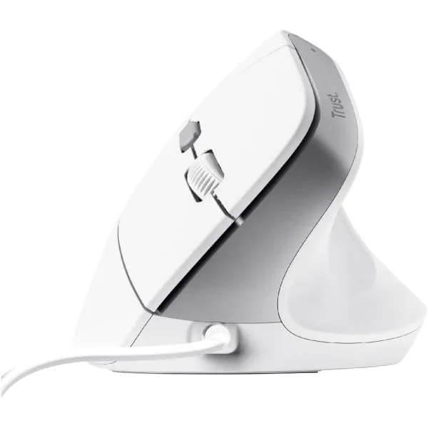 Мышь USB-A Bayo 2 Ergonomic, белая Trust (25397_TRUST) - Фото 6