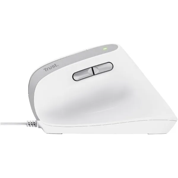 Мышь USB-A Bayo 2 Ergonomic, белая Trust (25397_TRUST) - Фото 7