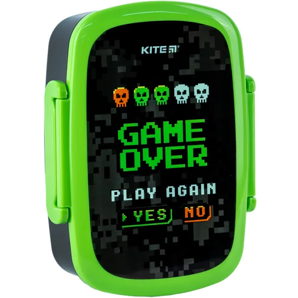Ланчбокс Kite (контейнер для їжі) 750 мл з наповненням Game over (K24-163-1) - Фото 5