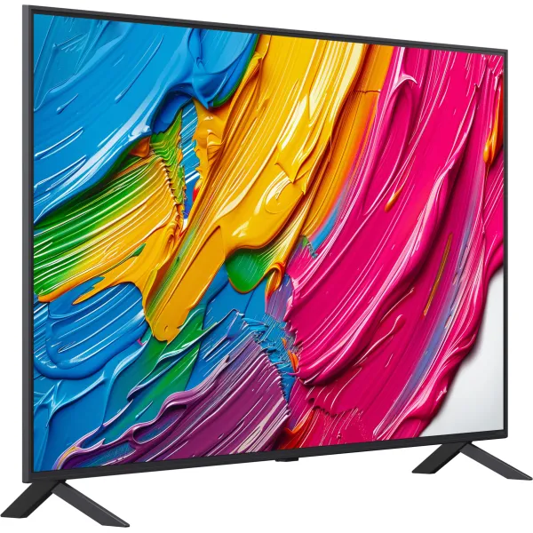 Телевизор 55" QNED  4K 60Hz Smart WebOS черный LG (55QNED80A6A) - Фото 1