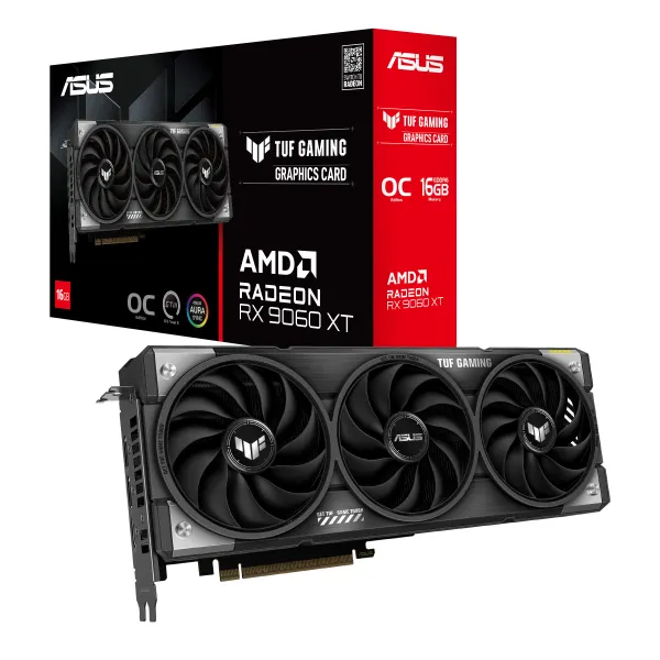 Вiдеокарта Radeon RX 9060 XT 16GB GDDR6 OC TUF-RX9060XT-O16G-GAMING ASUS (90YV0LF0-M0NA00) - Фото 9