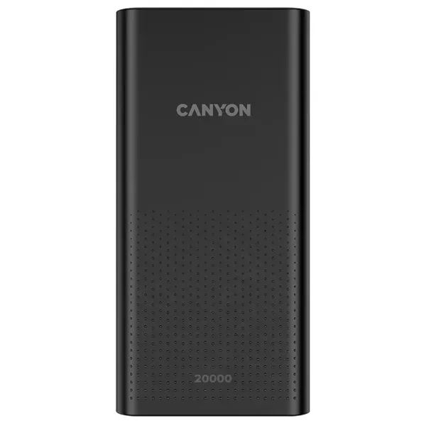 Аккумулятор внешний Power Bank 20000 mAh PB-2001, чёрный Canyon (CNE-CPB2001B) - Фото 12